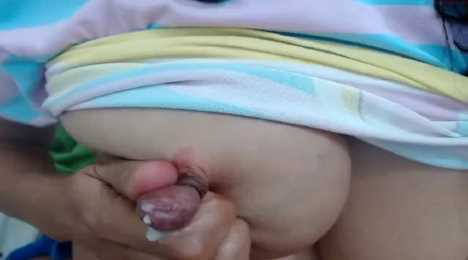 Gumdrop Lactating Nipples Being Milked Dry