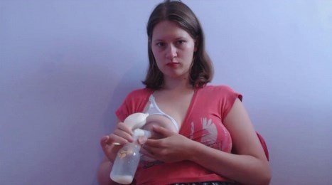 MILF Milking With Breast Pump Porn