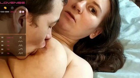 Big Tits Lactating MILF Nursing Couple
